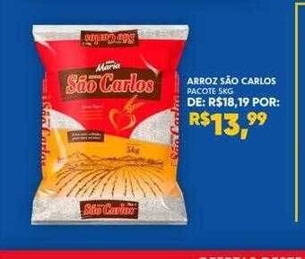 Boa Supermercados Arroz são carlos oferta