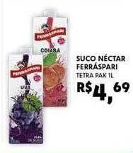 Suco néctar ferráspari