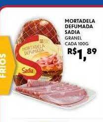 Boa Supermercados Mortadela defumada sadia oferta