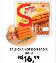 Boa Supermercados Salsicha hot dog sadia oferta