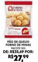 Boa Supermercados Pão de queijo forno de minas oferta