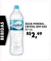 Boa Supermercados Água mineral crystal sem gás oferta
