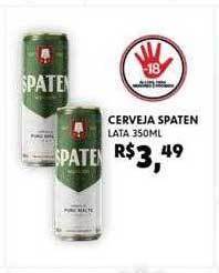 Boa Supermercados Cerveja spaten oferta