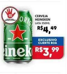 Boa Supermercados Cerveja heineken oferta