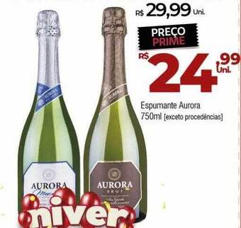 Brasão Supermercados Espumante aurora oferta