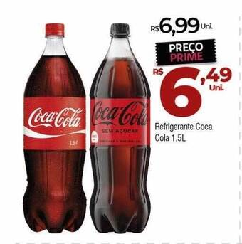 Brasão Supermercados Refrigerante coca cola oferta