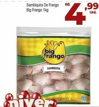 Sambiquira de frango big frango