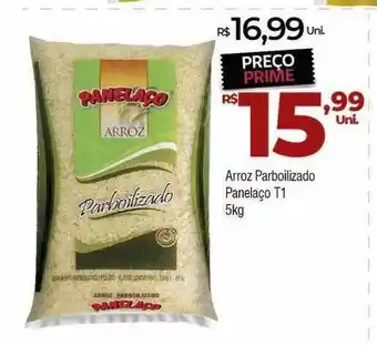 Arroz parboilizado panelaço t1