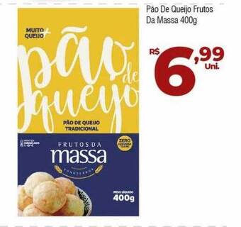 Brasão Supermercados Pão de queijo frutos da massa oferta