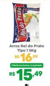 Coocerqui Arroz rei do prato tipo 1 oferta