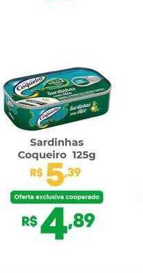 Coocerqui Sardinhas coqueiro oferta