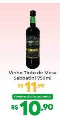 Coocerqui Vinho tinto de mesa sabbatini oferta