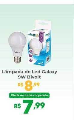 Coocerqui Lâmpada de led galaxy 9w bivolt oferta
