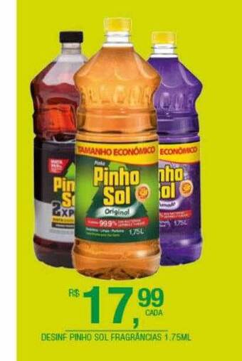 DB Supermercados Desinf pinho sol fragrâncias oferta