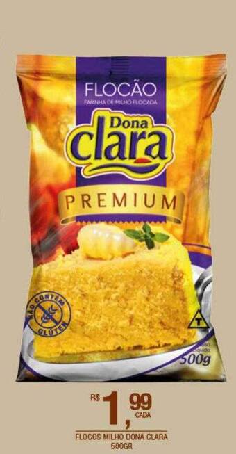 DB Supermercados Flocos milho dona clara oferta