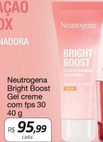 Drogal Neutrogena bright boost gel creme fps 30 40g oferta