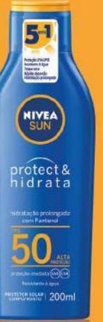 Drogal Nivea protetor solar protect & hidrata fps 50 200ml oferta