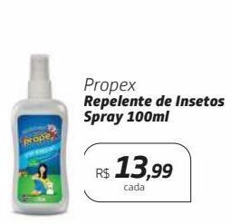 Drogal Propex repelente de insetos spray 100ml oferta