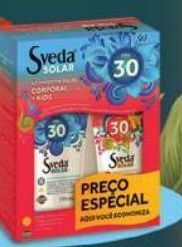 Drogal Conjunto sveda protetor solar fps30 125ml + protetor c/repelente solar kids fps30 125ml oferta