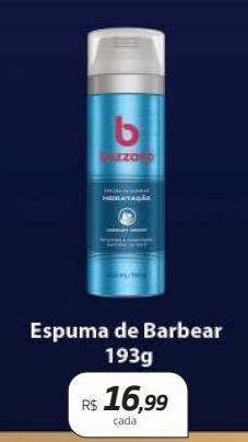 Espuma de barbear bozzano 193g