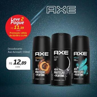 Drogal Desodorante axe aerosol 150ml oferta
