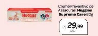 Drogal Creme preventivo de assaduras huggies supreme care 80g oferta