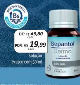 Drogal Bepantol derma solução frasco 50ml oferta