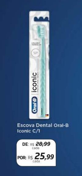 Escova dental oral-b iconic c/1