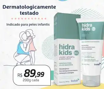 Drogal Loção infantil hidratante hidra kids 200g oferta