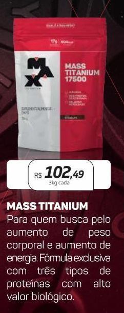 Drogal Mass titanium 3kg cada oferta