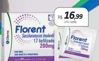Drogal Florent 200mg c/4 cada oferta
