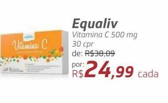 Drogal Equaliv vitamina c 500 mg 30 cpr oferta