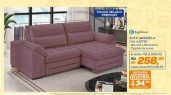 Lojas Colombo Sofa gabriela oferta