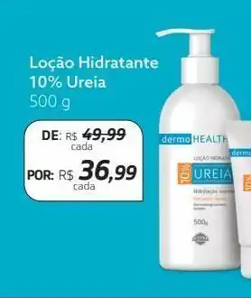 Drogal Loção hidratante 10% ureia 500g oferta