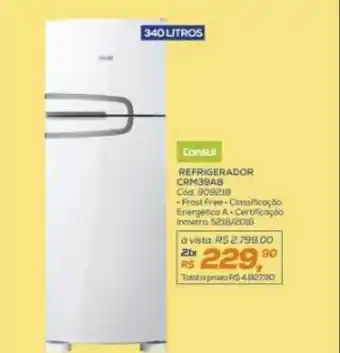 Lojas Colombo Refrigerador crm39ab consul oferta