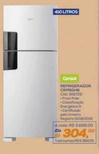 Lojas Colombo Consul refrigerador crm50hb oferta