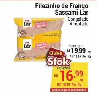 Filezinho de frango sassami lar