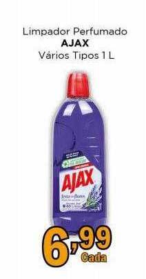 Supermercados Mundial Limpador perfumado ajax varios tipos oferta