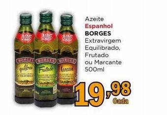 Supermercados Mundial Azeite espanhol borges extravirgem equilibrado frutado ou marcante oferta