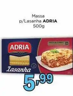 Supermercados Mundial Massa p lasanha adria oferta