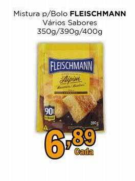 Supermercados Mundial Mistura p bolo fleischmann varios sabores oferta
