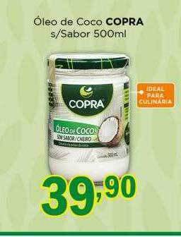 Supermercados Mundial Óleo de coco copra s sabor oferta