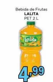 Supermercados Mundial Bebida de frutas lalita oferta