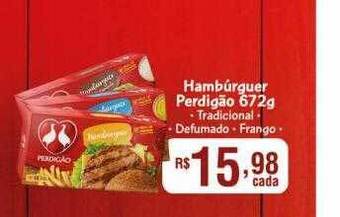 Supermercados Mundial Hambúrguer perdigão oferta