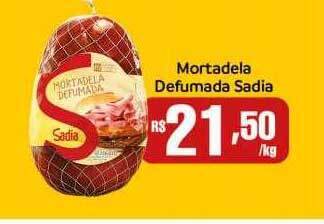 Supermercados Mundial Mortadela defumada sadia oferta