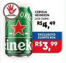 Boa Supermercados Cerveja heineken oferta