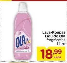 Carrefour Lava-roupas líquido ola fragrâncias oferta