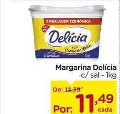 Carrefour Margarina delícia c- sal oferta