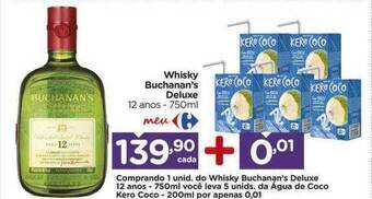 Carrefour Whisky buchanan's deluxe oferta