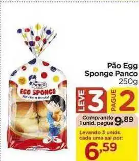 Carrefour Pão egg sponge panco oferta
